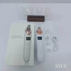 Blackhead Suction Remover Portable Pore Cleaner with LED Display and Multiple Suction Levels