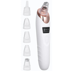 Blackhead Suction Remover Portable Pore Cleaner with LED Display and Multiple Suction Levels